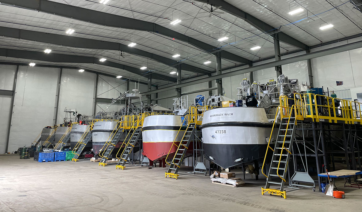 Vessels Being Built