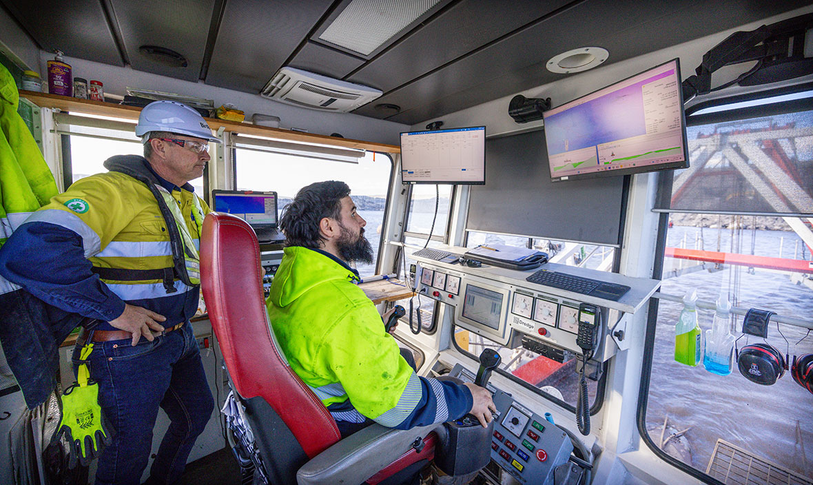 Driving a Ferry