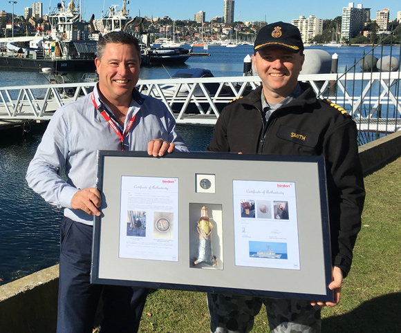 ex-HMAS Sydney home to buried treasure