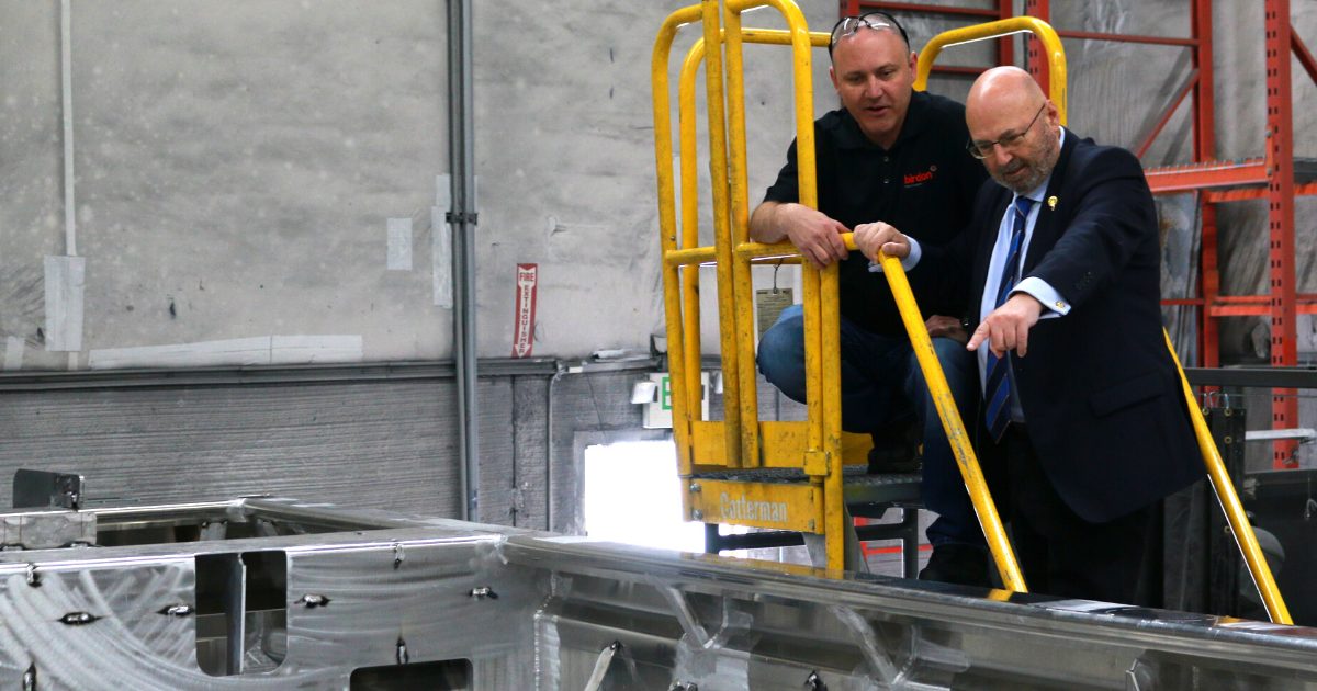 Ambassador Sinodinos visits Birdon US Headquarters