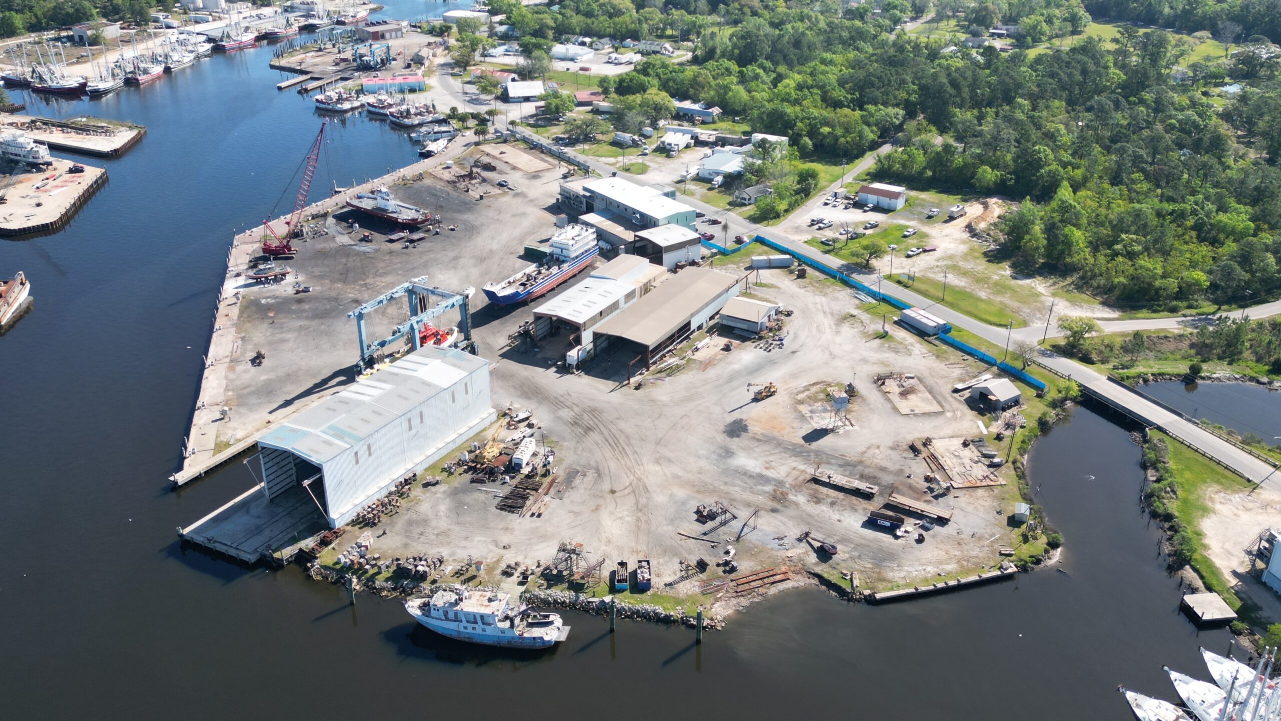 Bayou La Batre Shipyard