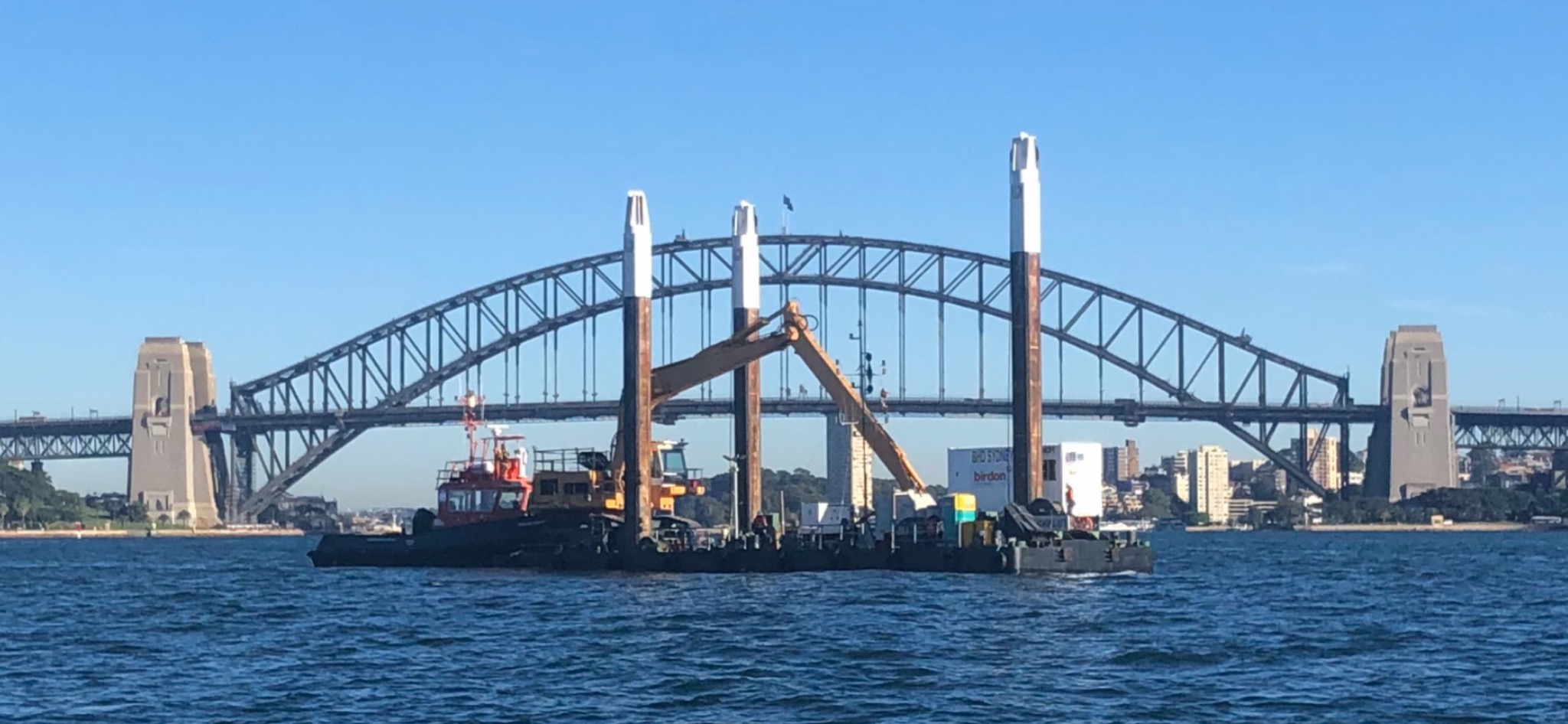 Birdon secures dredging contract at Garden Island