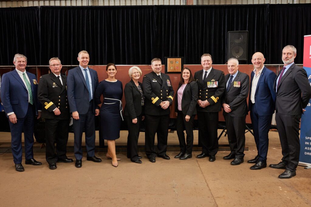 Australian Shipbuilding Capability on display at ceremonial keel Laying for Young Endeavour II