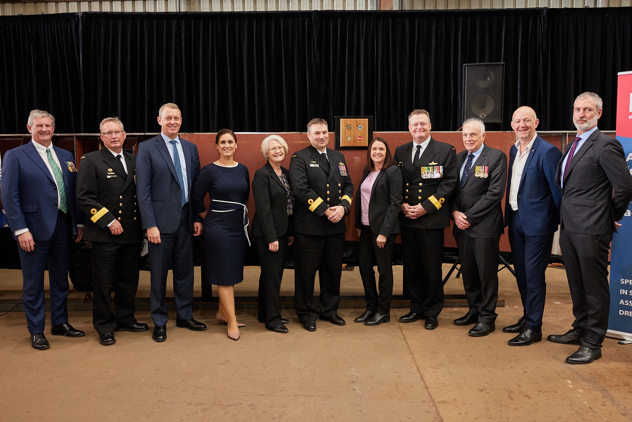 Australian Shipbuilding Capability on display at ceremonial keel Laying for Young Endeavour II