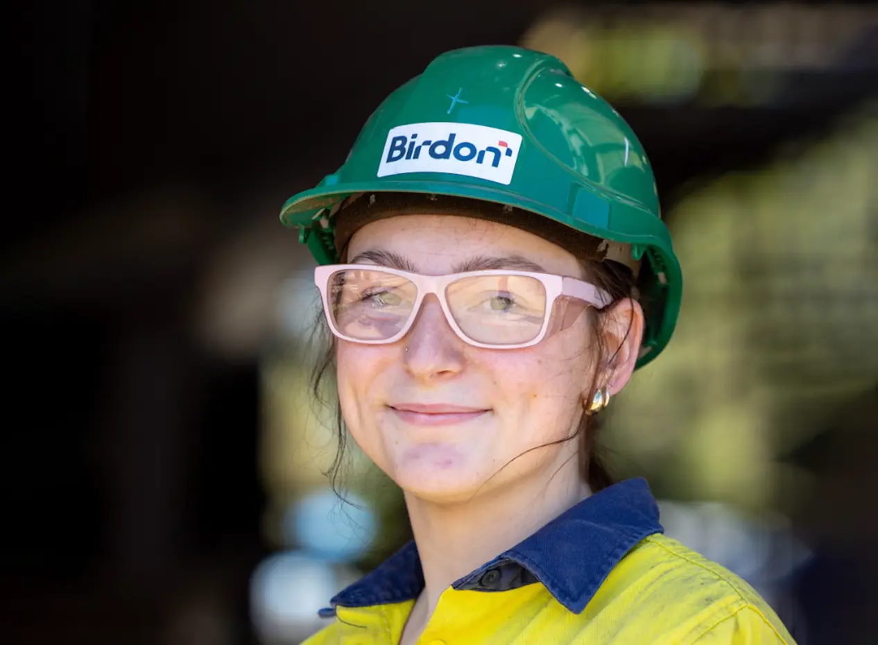 Birdon Apprentice smiling