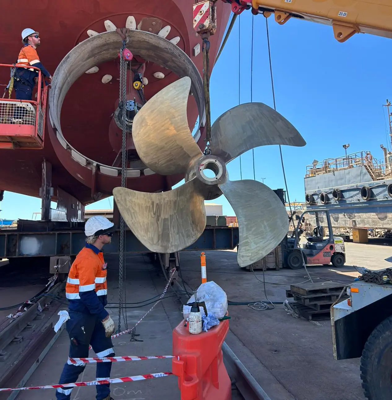 Svitzer Dorado Ship Propeller